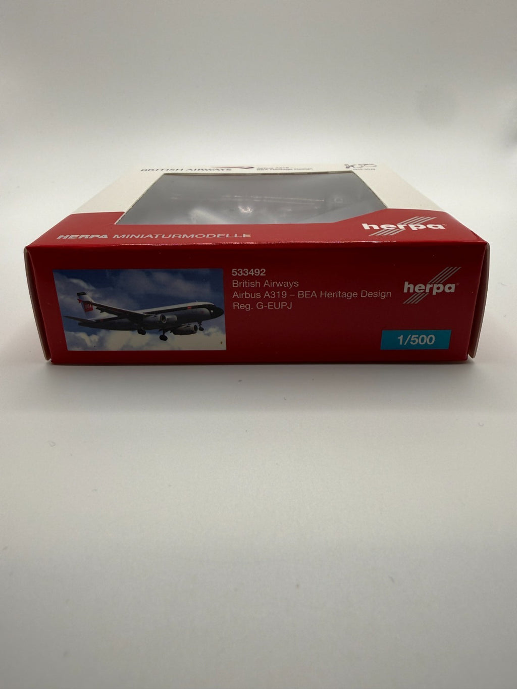 Herpa Wings 1:500 British Airways A319 Heritage Design