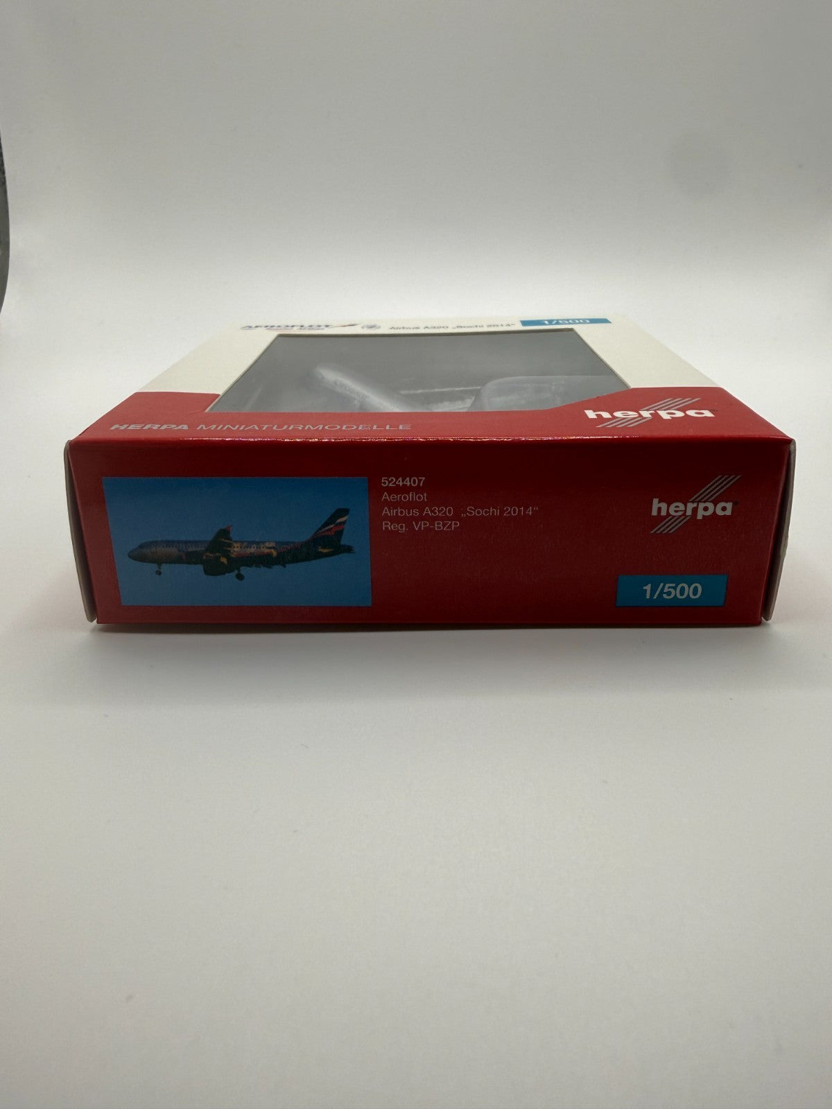 Herpa Wings 1:500 Aeroflot A320 Sochi 2014