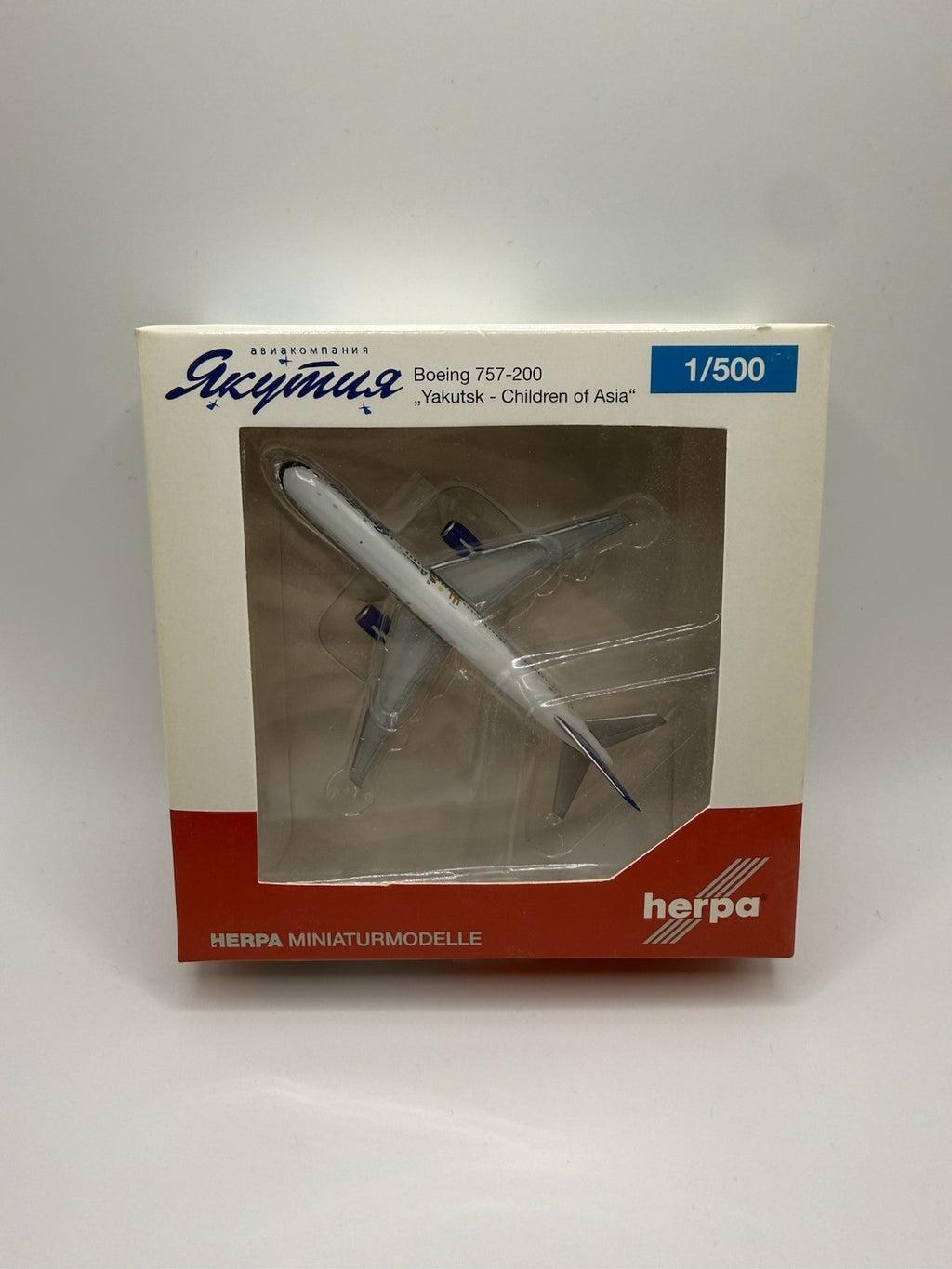 Herpa Wings 1:500 Yakutia 757-200
