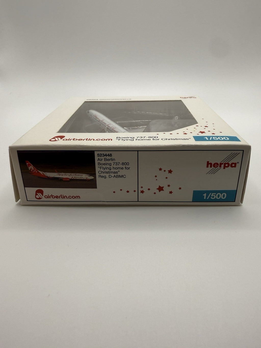 Herpa Wings 1:500 Air Berlin 737-800 Flying Home For Christmas