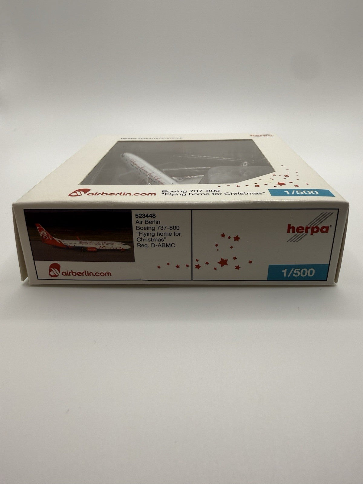 Herpa Wings 1:500 Air Berlin 737-800 Flying Home For Christmas