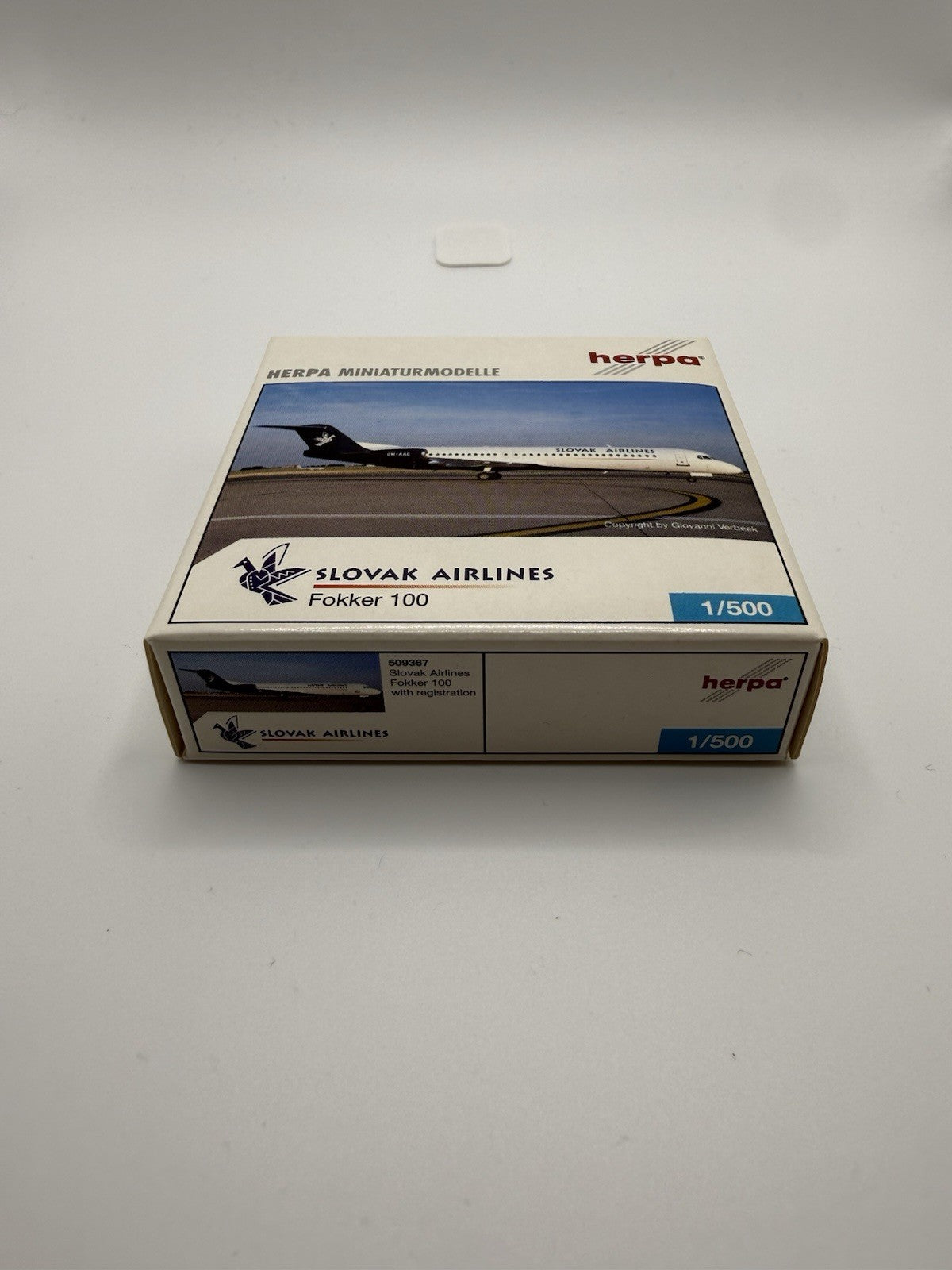 Herpa Wings 1:500 Slovak Airlines Fokker 100