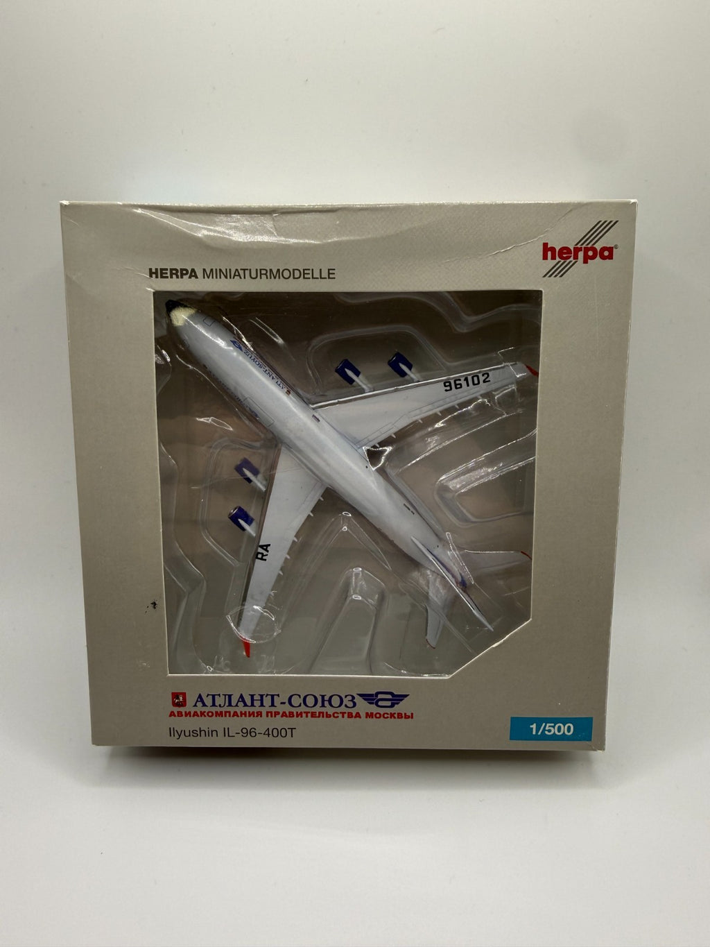 Herpa Wings 1:500 Atlant Soyuz Airlines IL-96