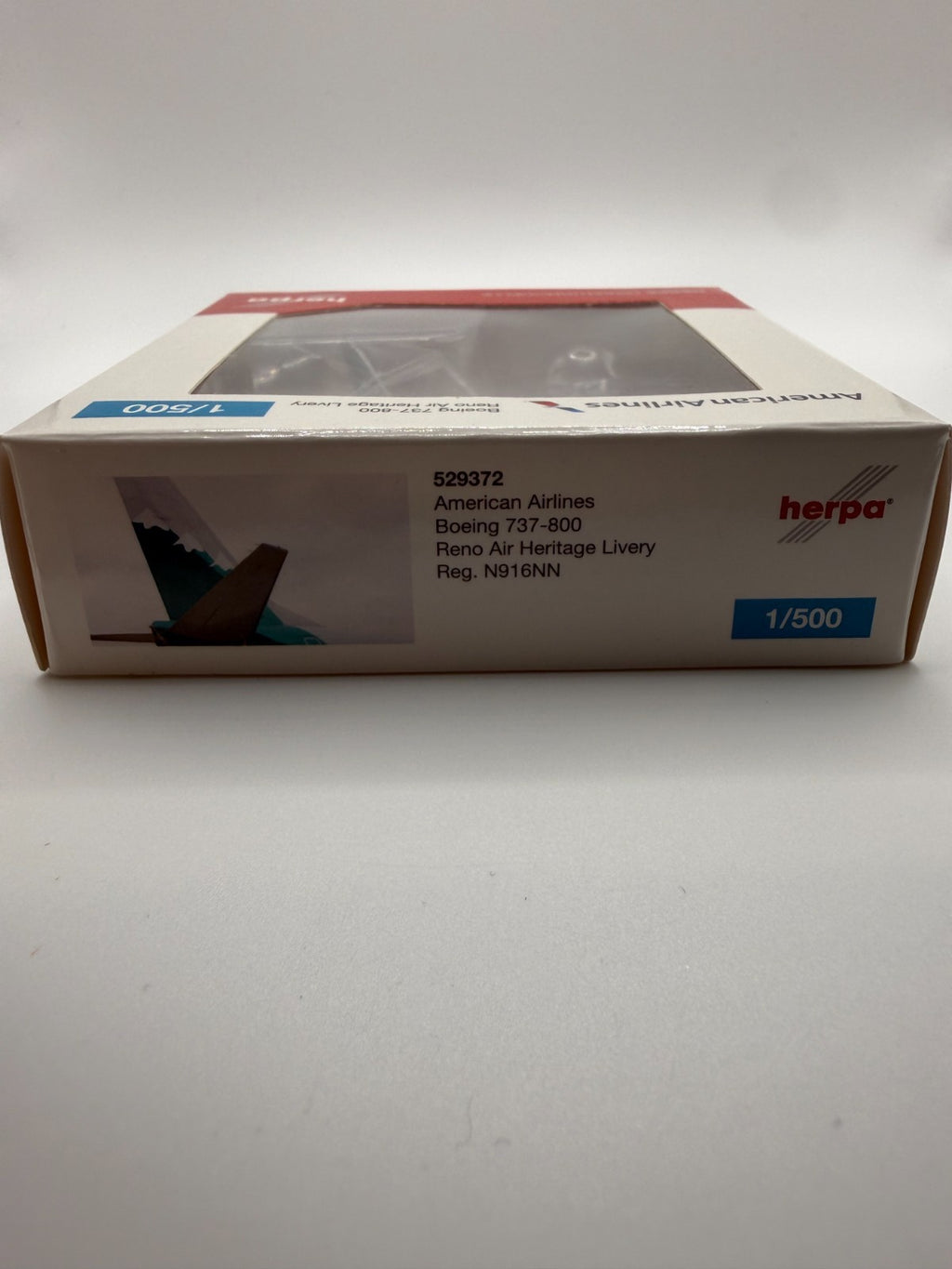 Herpa Wings 1:500 American Airlines 737-800 Reno Air Heritage Livery