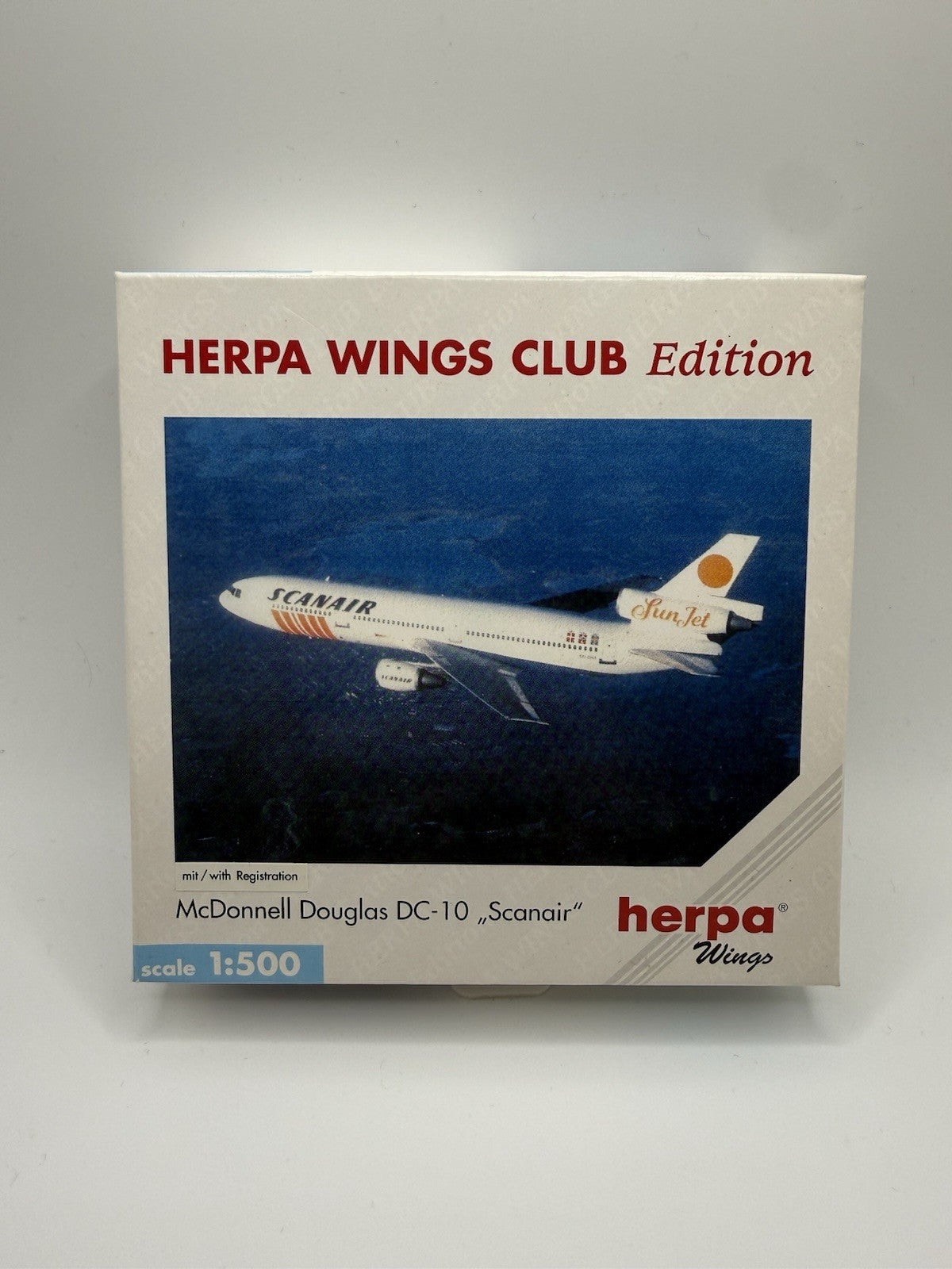 Herpa Wings 1:500 Scanair DC-10