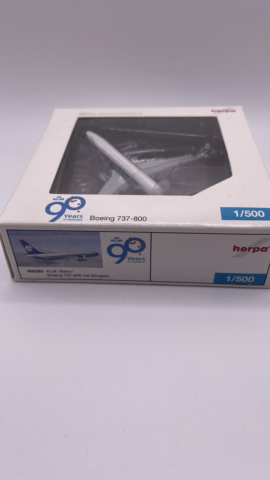 Herpa Wings 1:500 KLM 737-800 90 Years