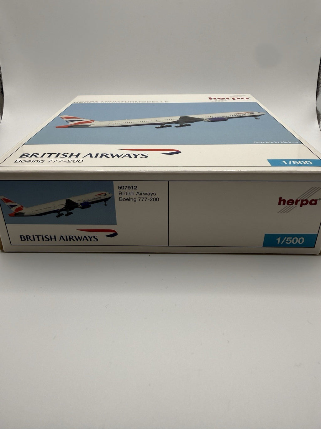 Herpa Wings 1:500 British Airways 777-200