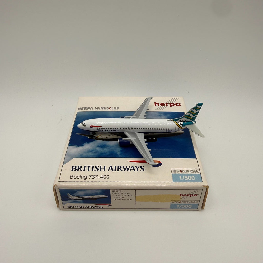 Herpa Wings 1:500 British Airways 737-400