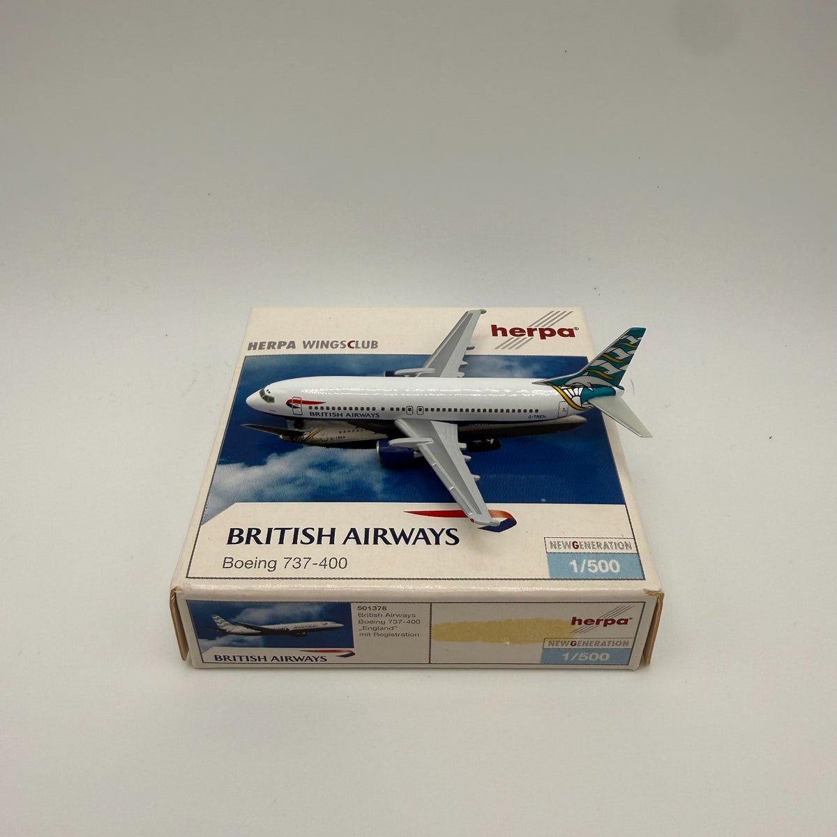 Herpa Wings 1:500 British Airways 737-400