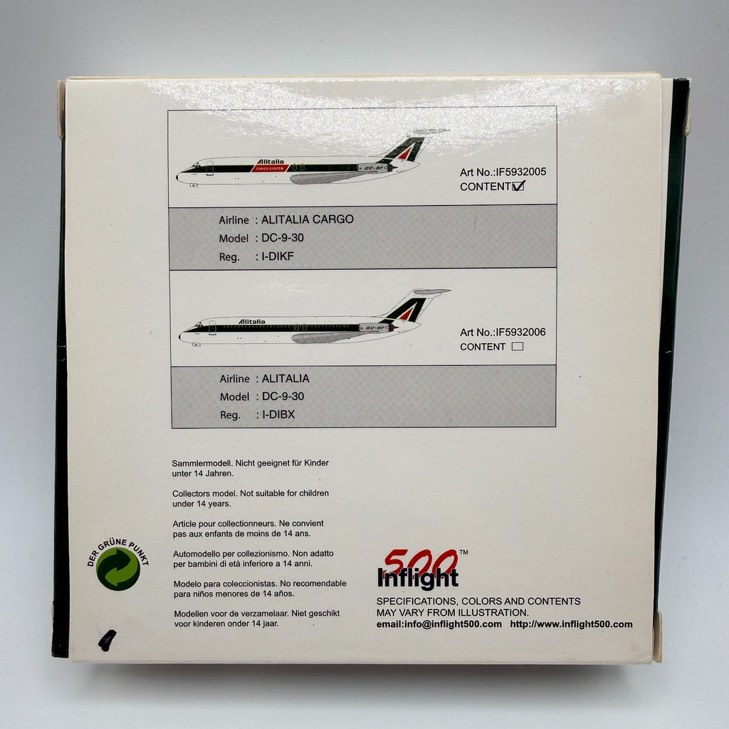 Herpa Wings 1:500 / Inflight500 Alitalia Cargo DC-9