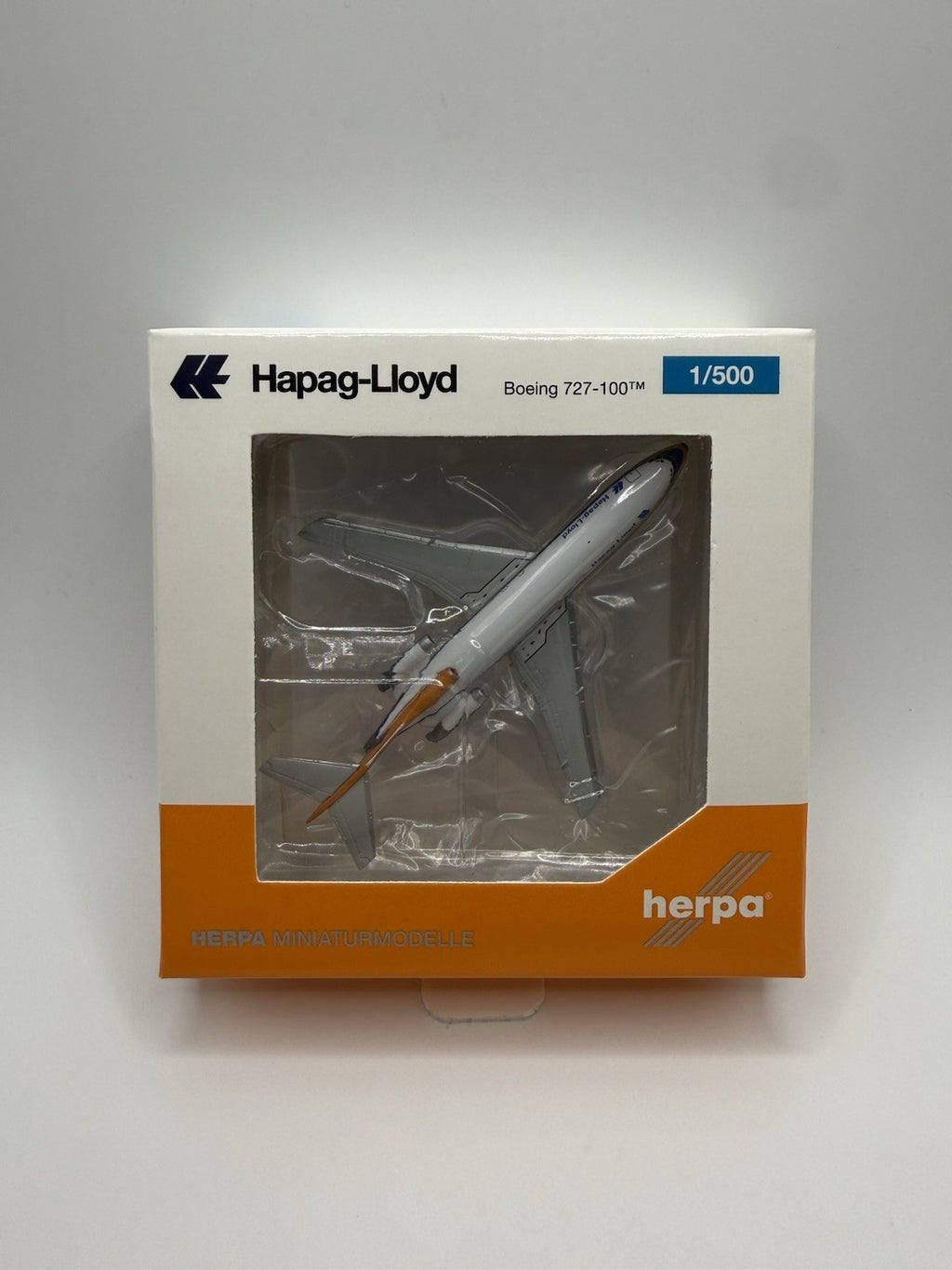 Herpa Wings 1:500 Hapag Lloyd Flug 727-100
