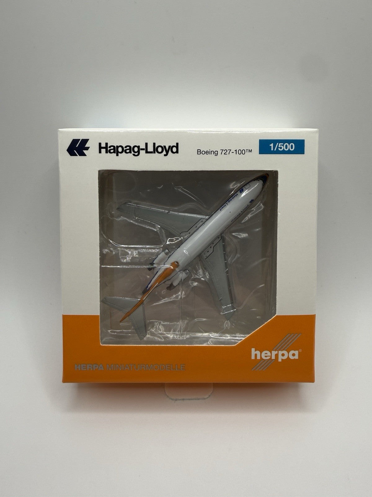 Herpa Wings 1:500 Hapag Lloyd Flug 727-100