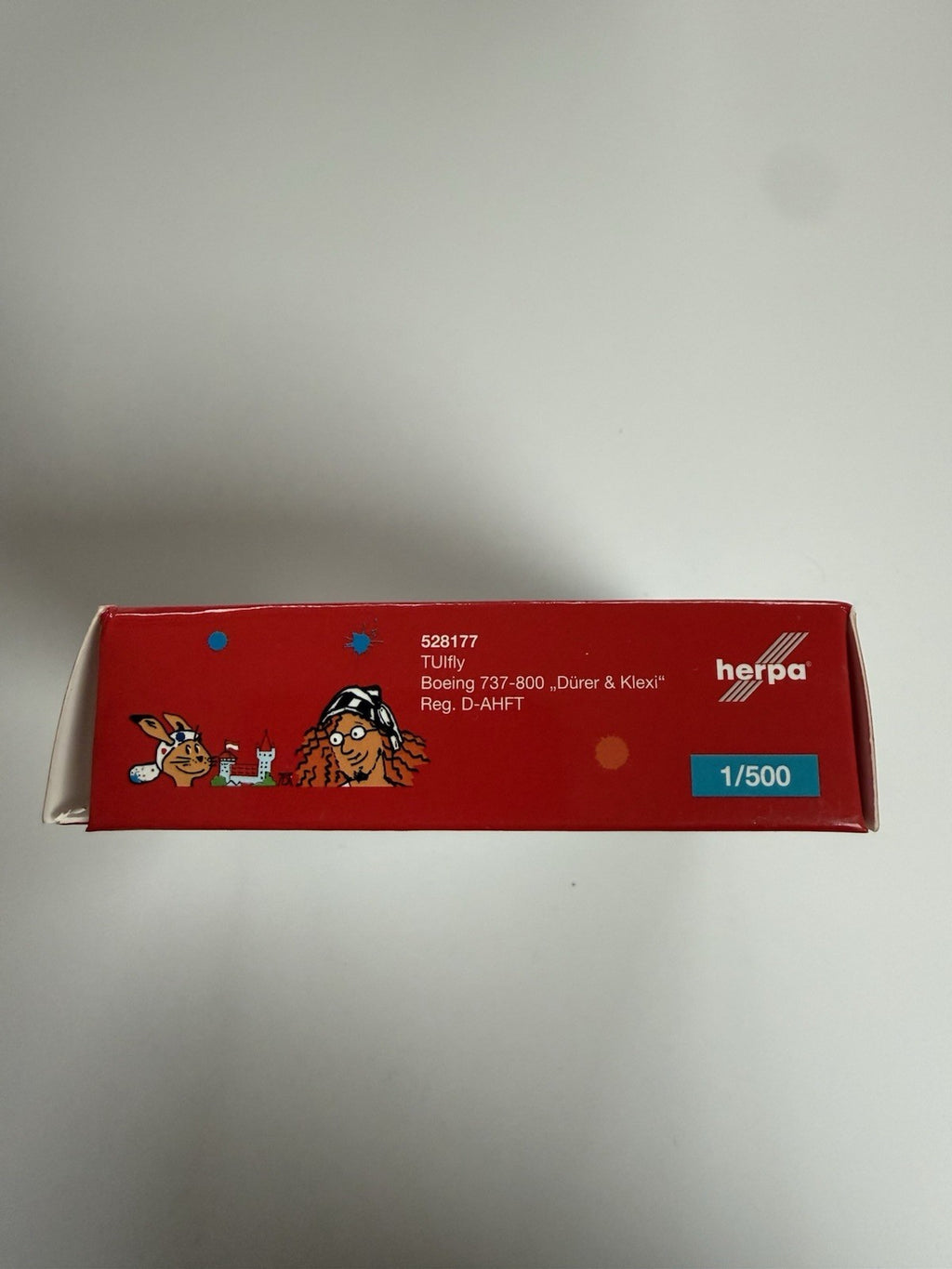 Herpa Wings 1:500 TUI 737-800 Dürer & Klexi