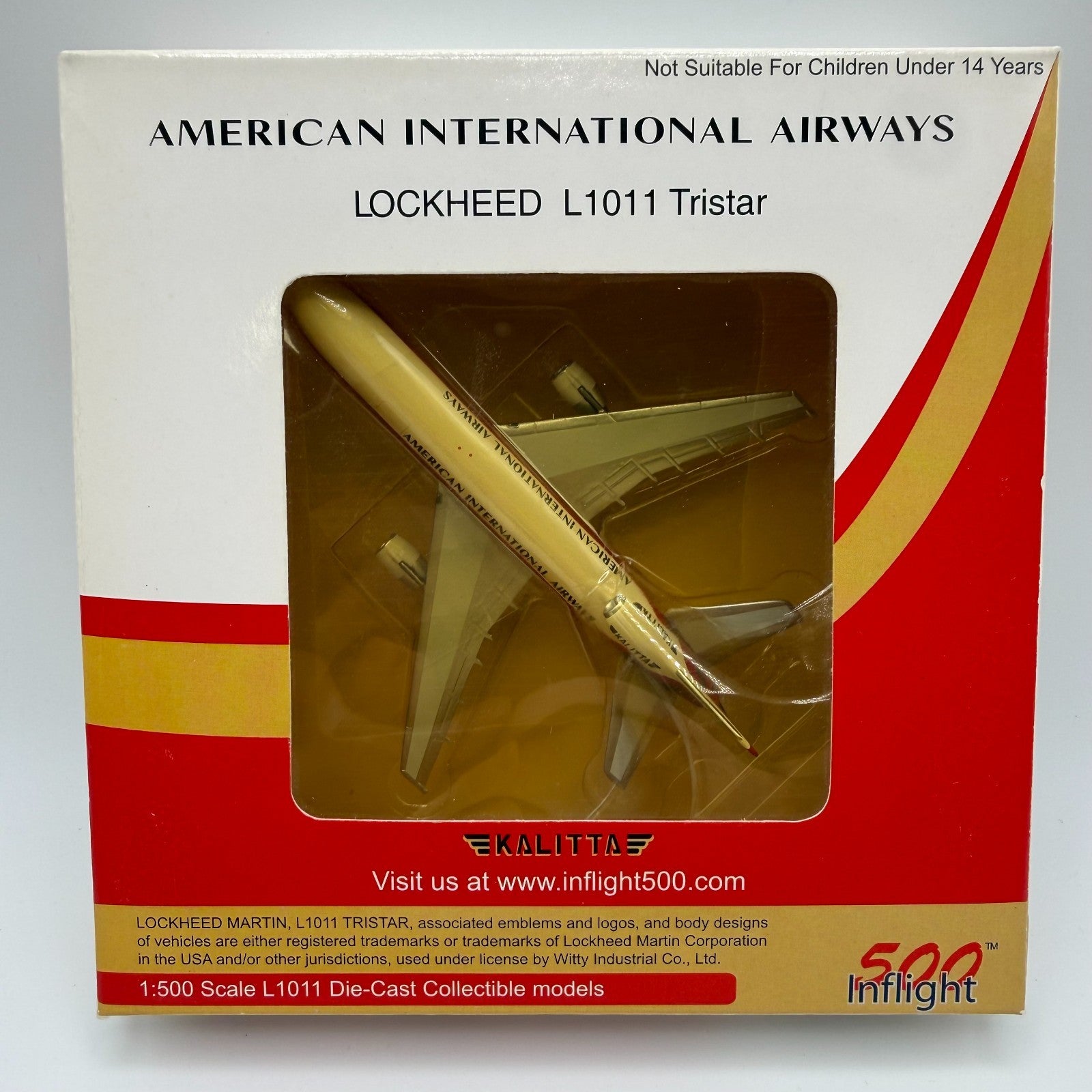 Herpa Wings 1:500 / Inflight500 American International Airways L-1011 Tristar