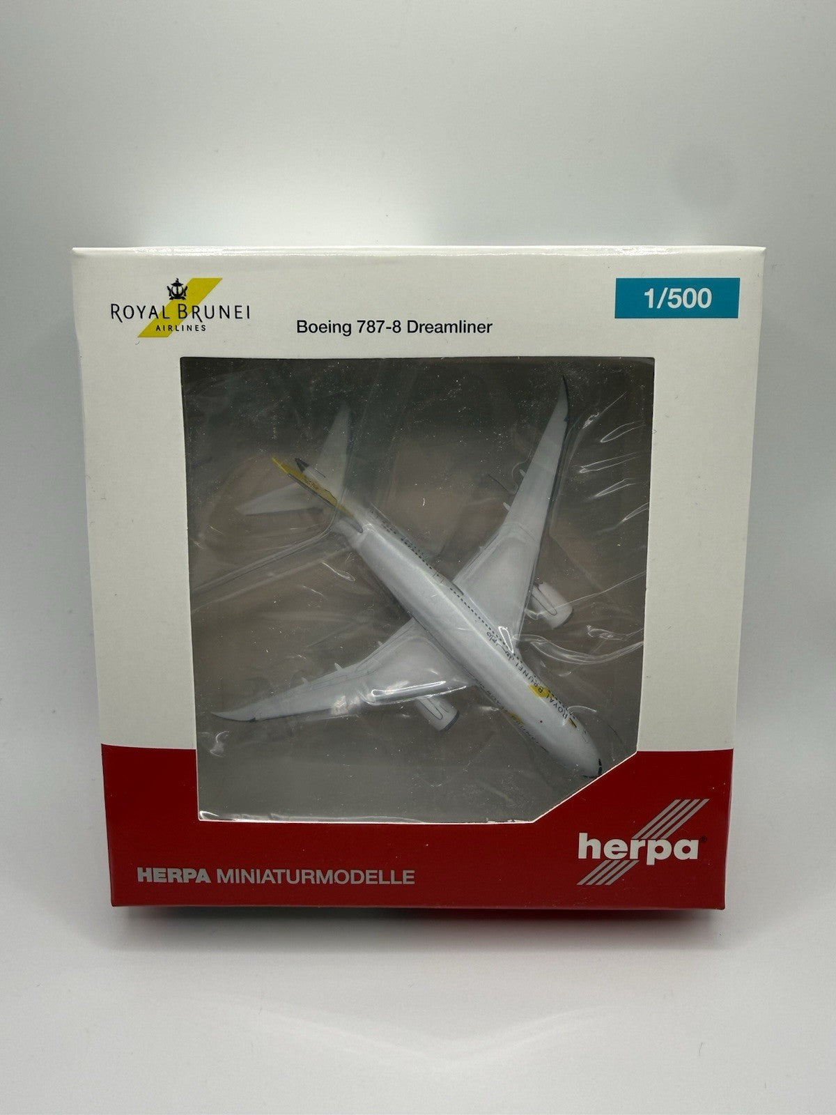 Herpa Wings 1:500 Royal Brunei 787-8