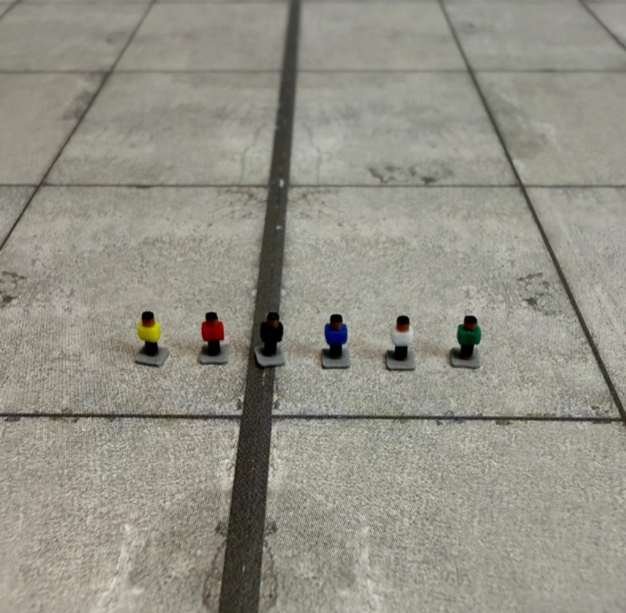 für Herpa Wings 1:500 / 1:400 60x Passengers Passagiere Person GSE / Airport