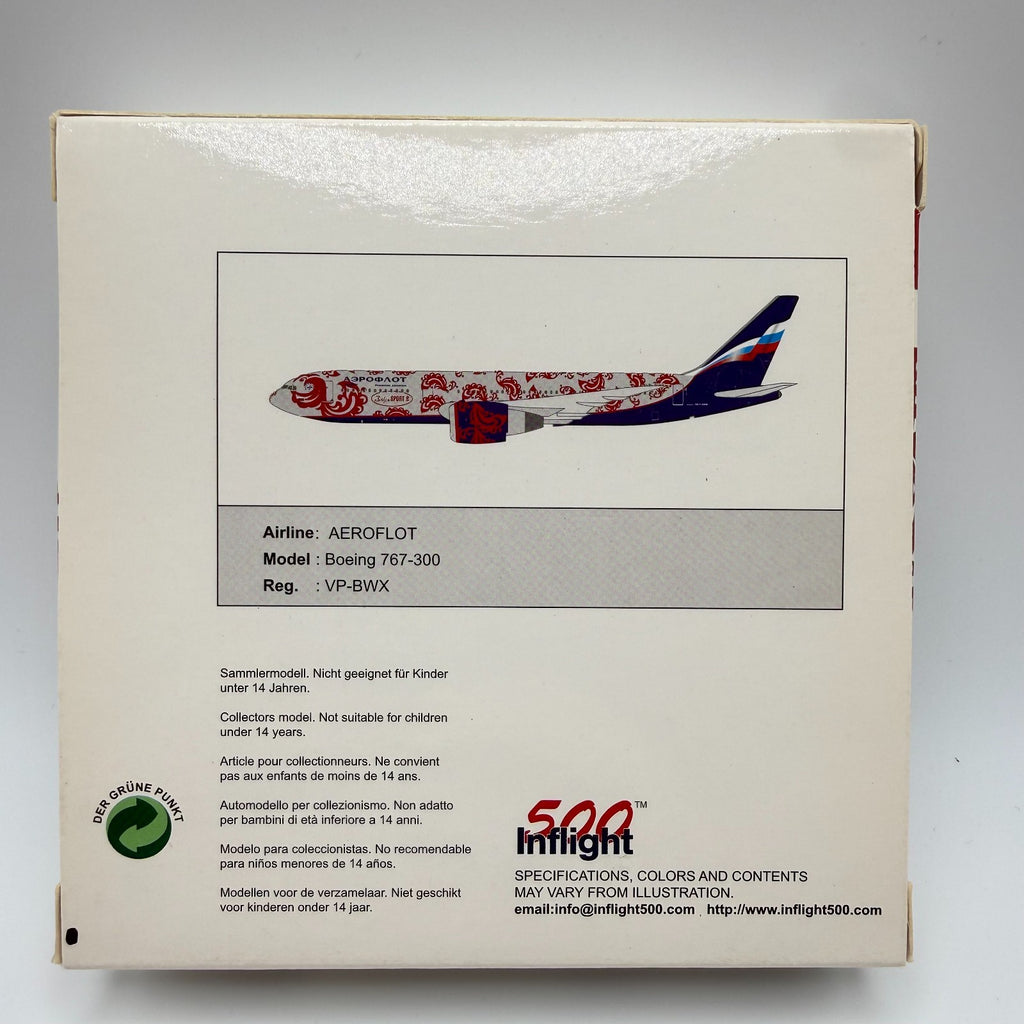 Herpa Wings 1:500 / Inflight500 Aeroflot 767-300