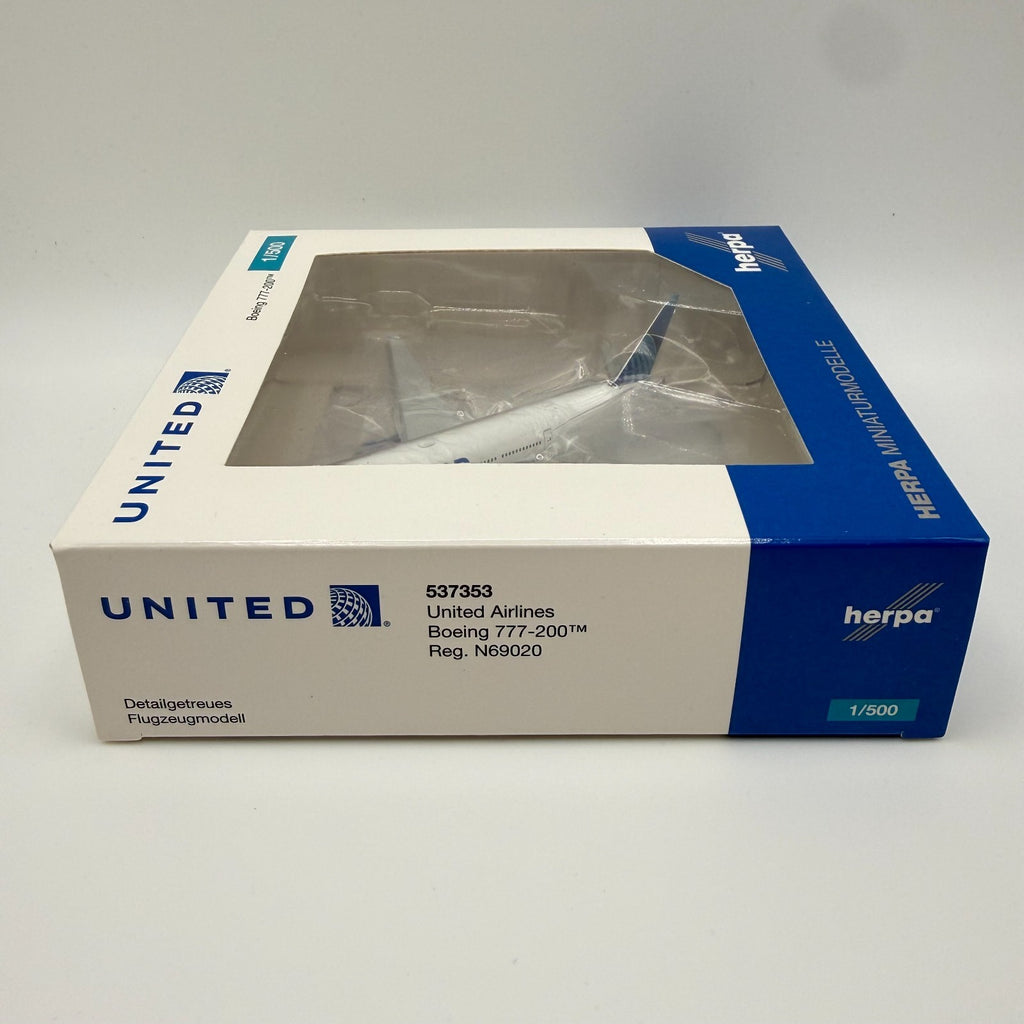 Herpa Wings 1:500 United Airlines 777-200