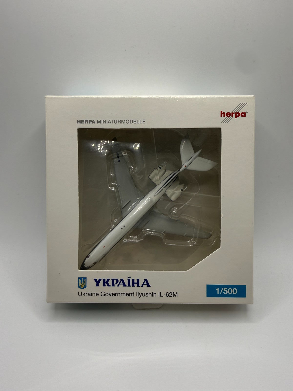 Herpa Wings 1:500 Ukraine Government IL-76