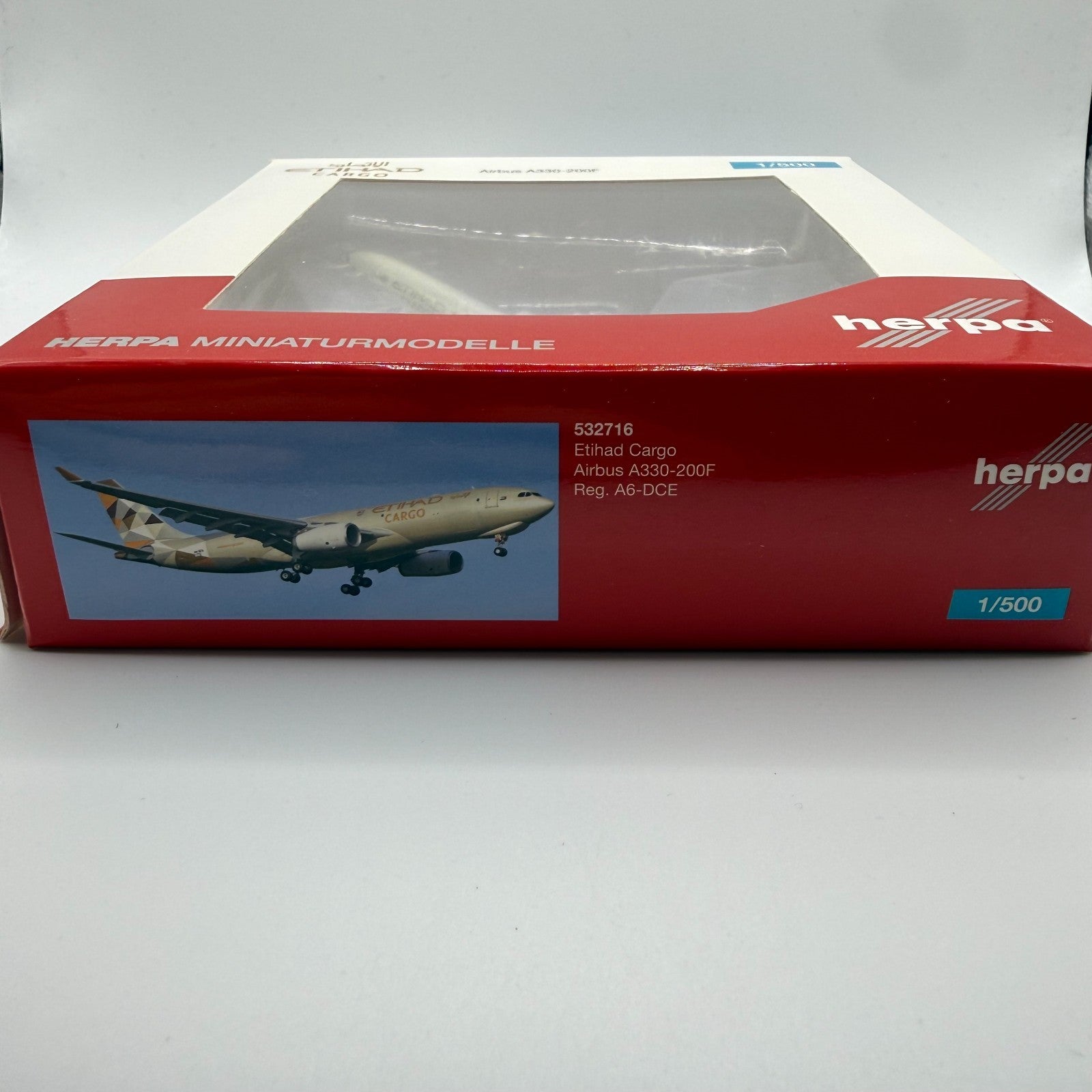 Herpa Wings 1:500 Etihad Airways Cargo A330-200F