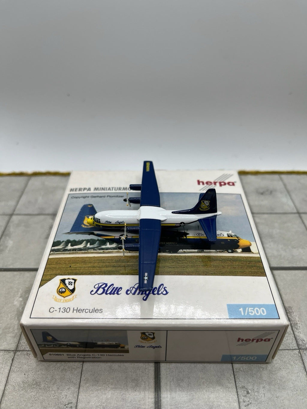 Herpa Wings 1:500 Blue Angels C-130