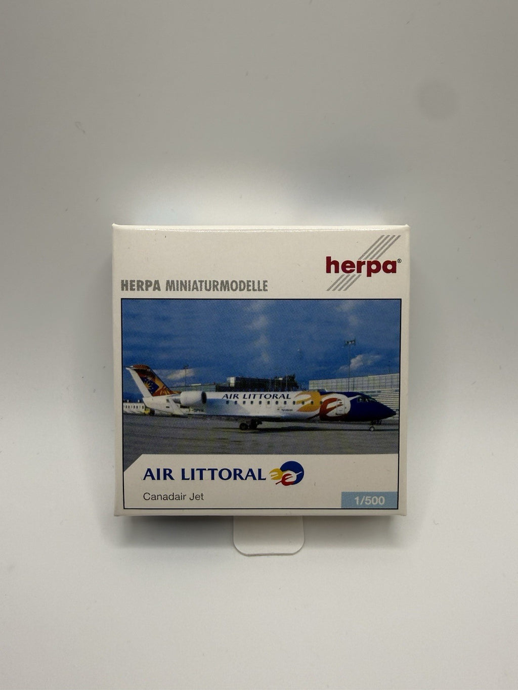 Herpa Wings 1:500 Air Littoral Canadair Jet