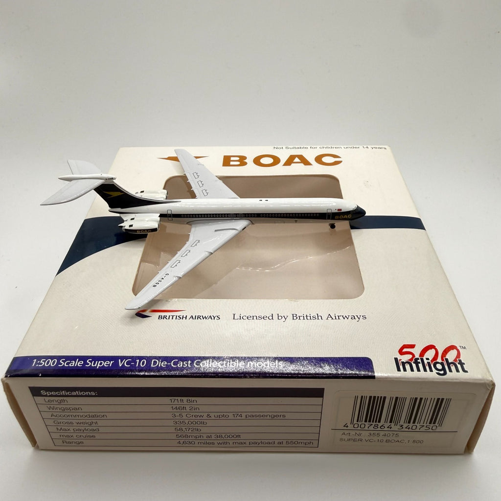 Herpa Wings / Inflight500 1:500 British Airways BOAC Super Vickers VC-10