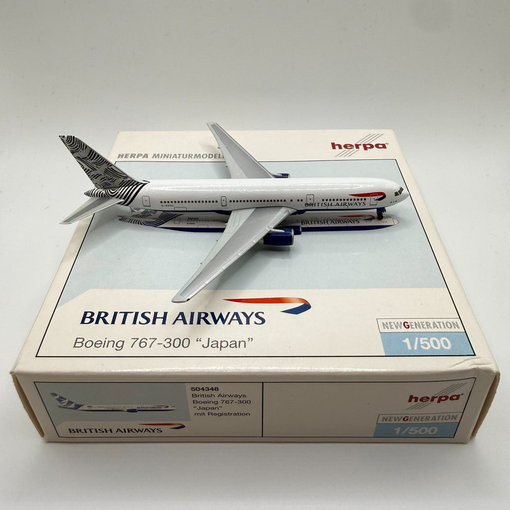 Herpa Wings 1:500 British Airways 767-300 Japan