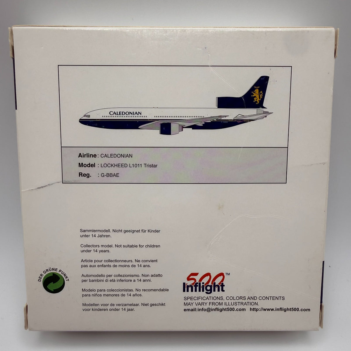 Herpa Wings 1:500 / Inflight500 Caledonian L-1011 Tristar