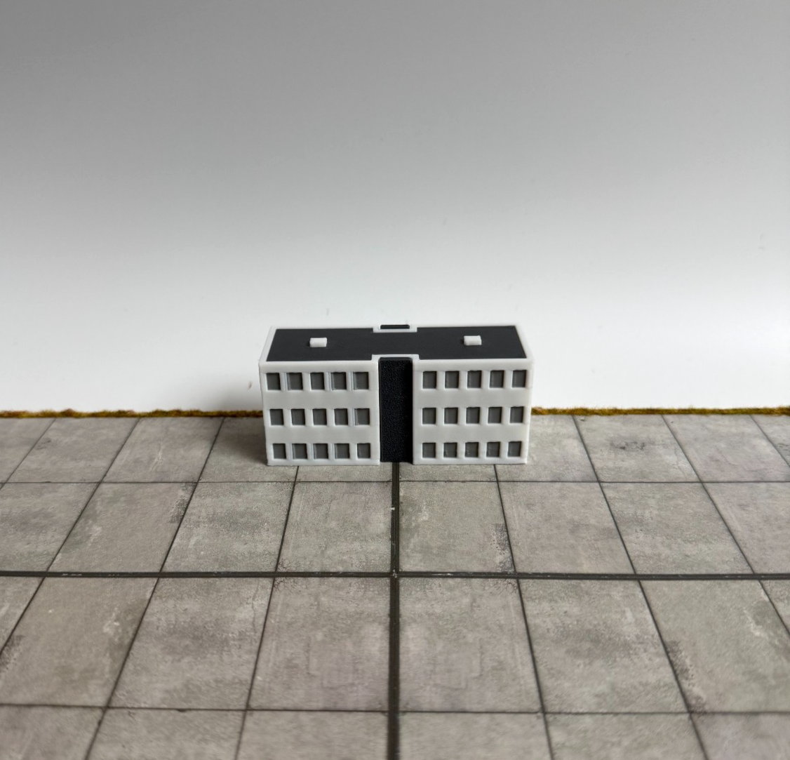 für Herpa Wings 1:500 / 1:400 2x Bürogebäude Office  / Airport Accessoires