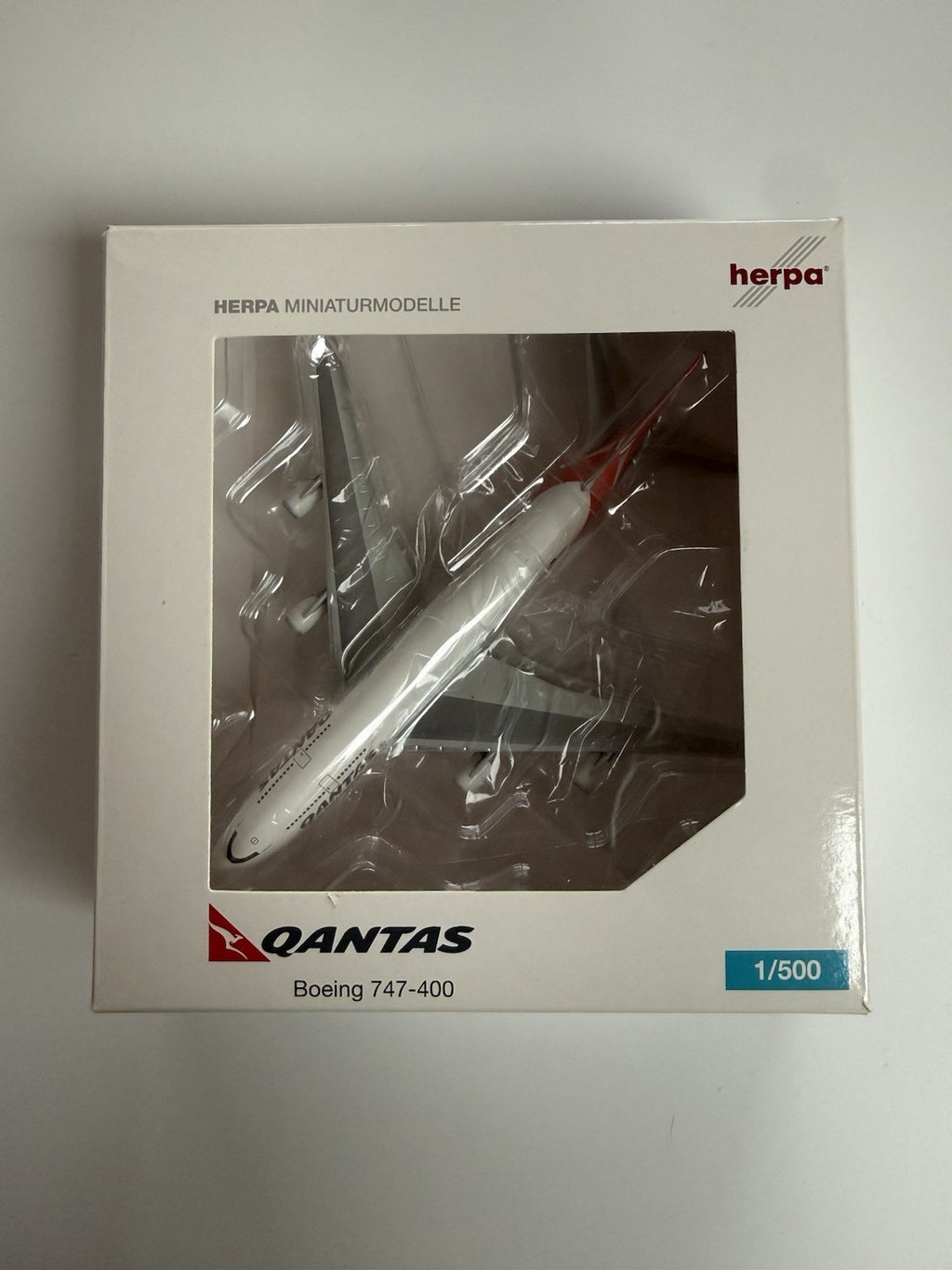 Herpa Wings 1:500 Qantas 747-400