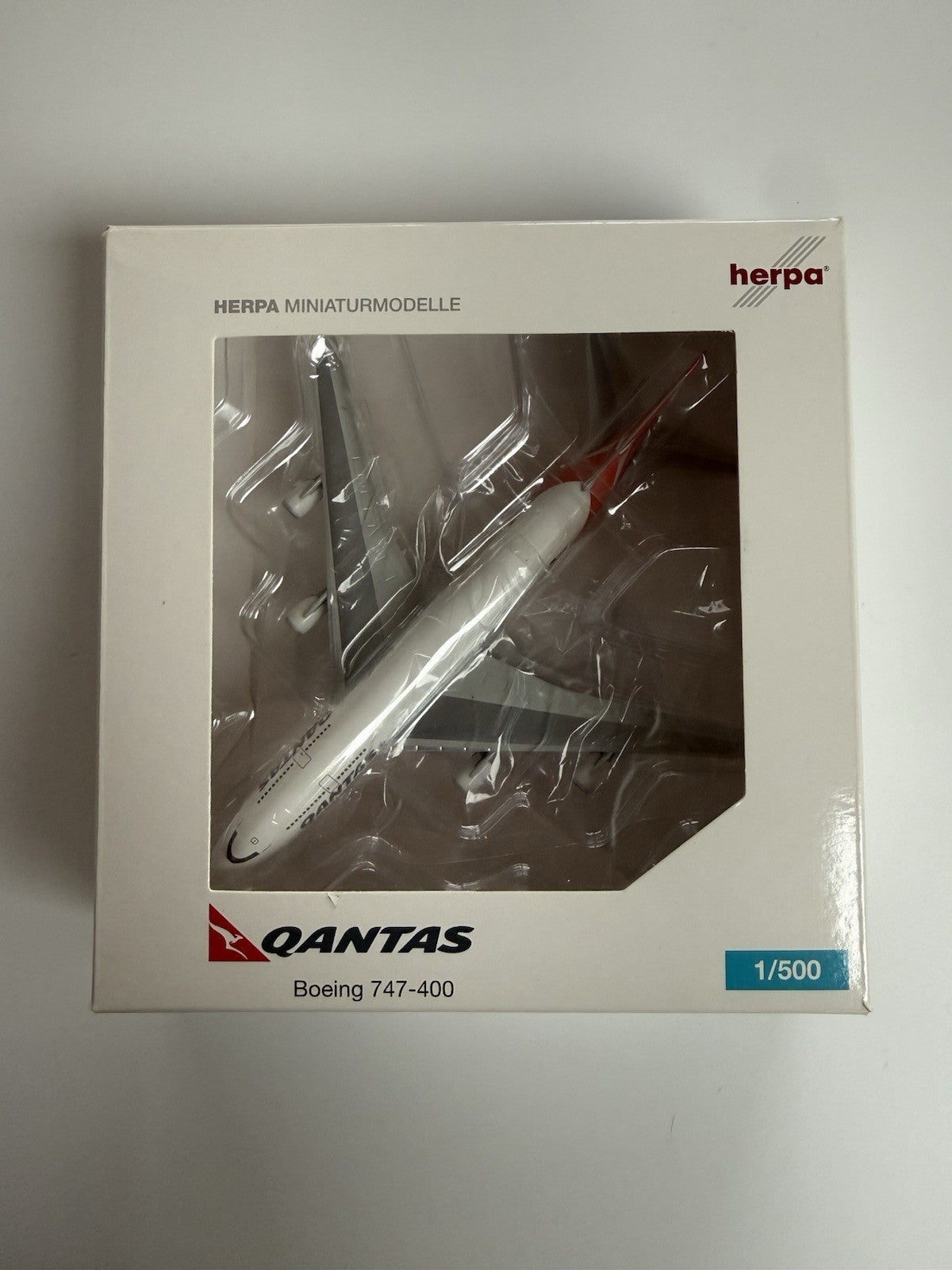 Herpa Wings 1:500 Qantas 747-400