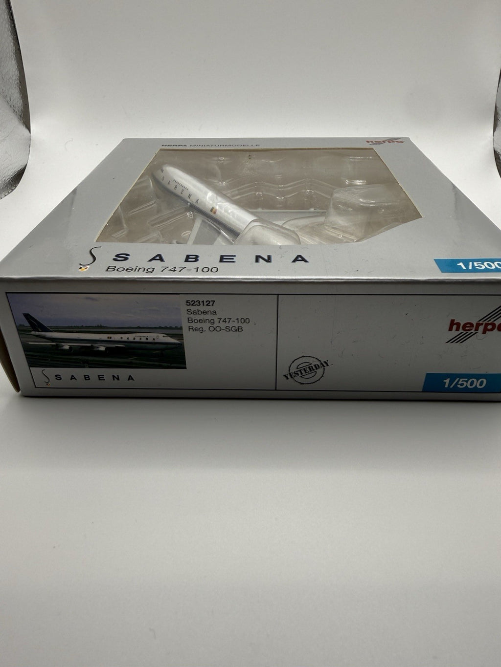 Herpa Wings 1:500 Sabena 747-100