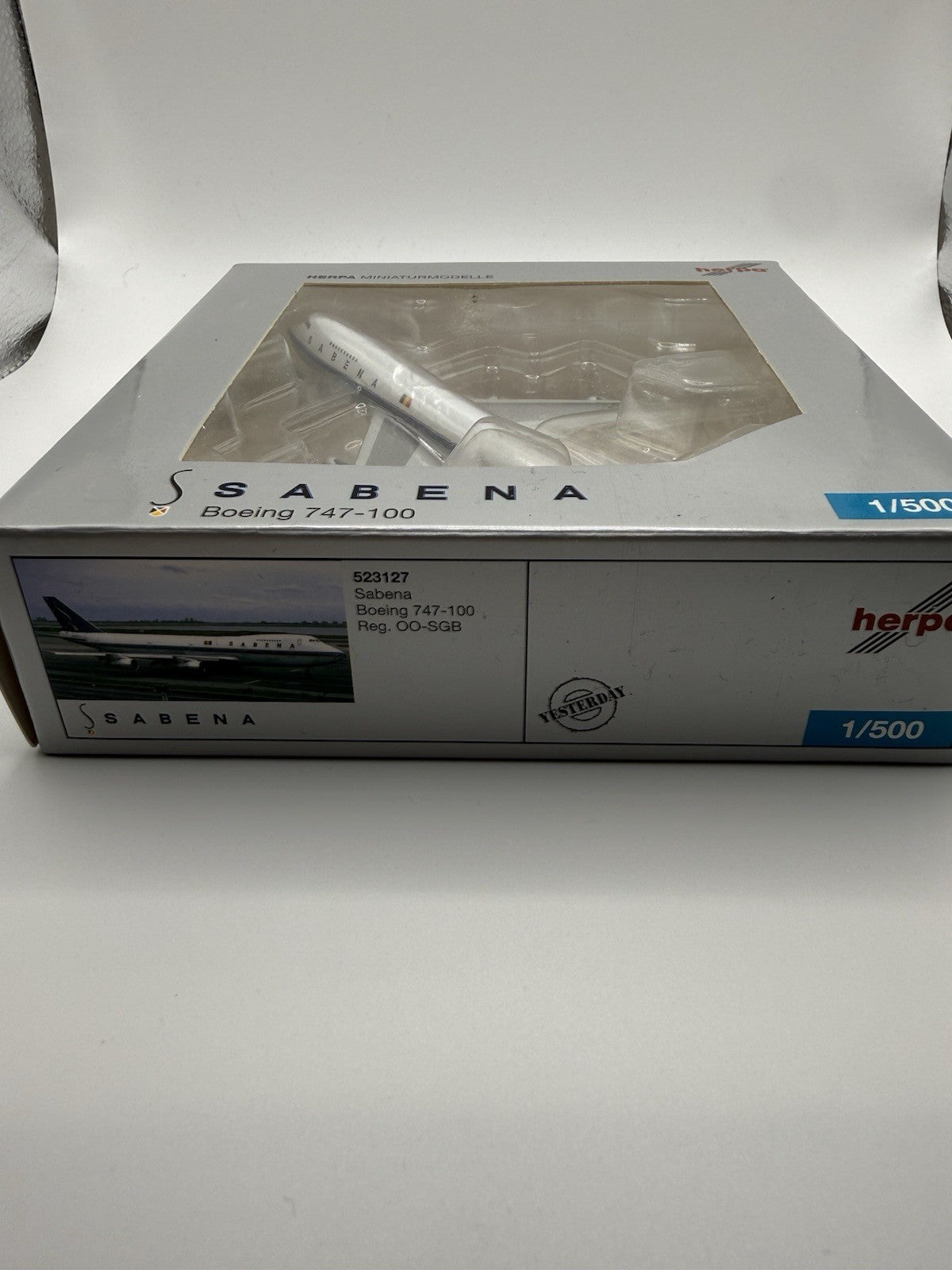 Herpa Wings 1:500 Sabena 747-100