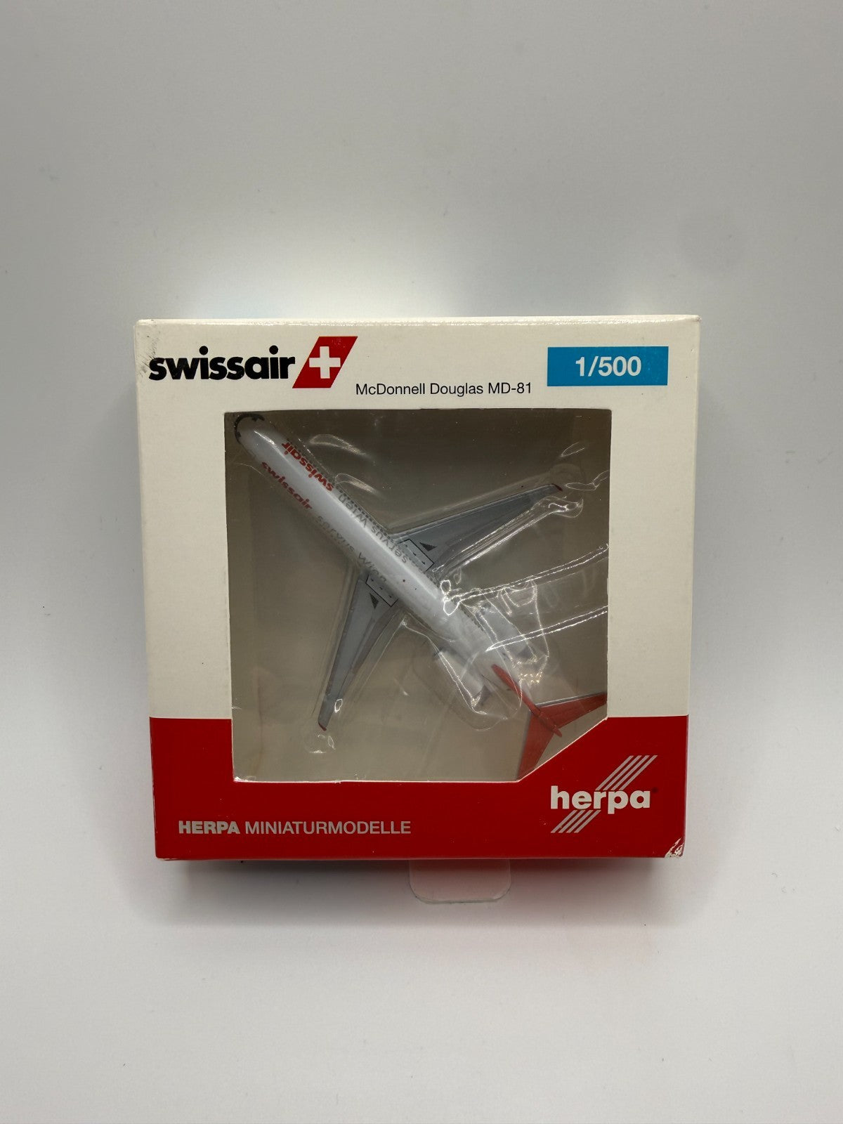 Herpa Wings 1:500 Swissair MD-81