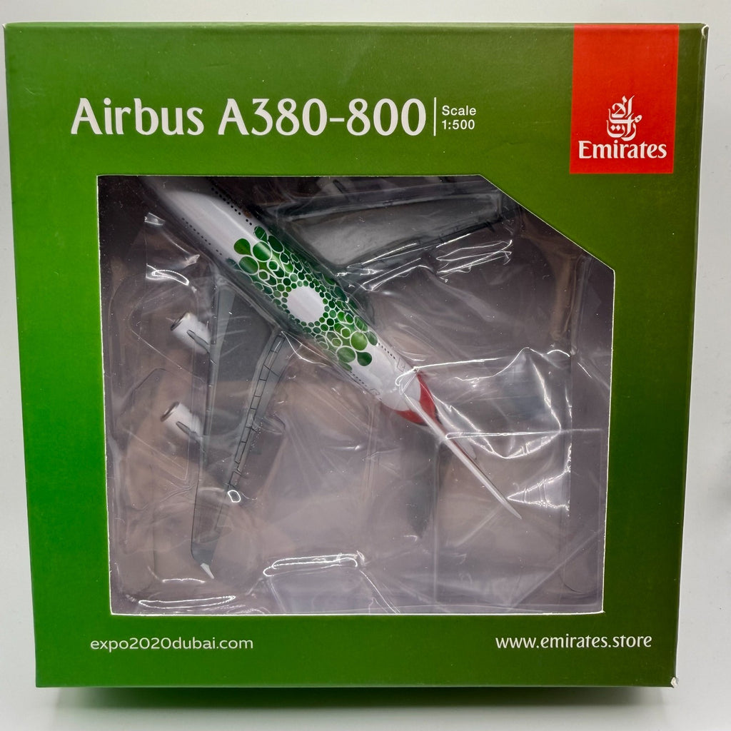 Herpa Wings 1:500 Emirates A380 Dubai Expo 2020