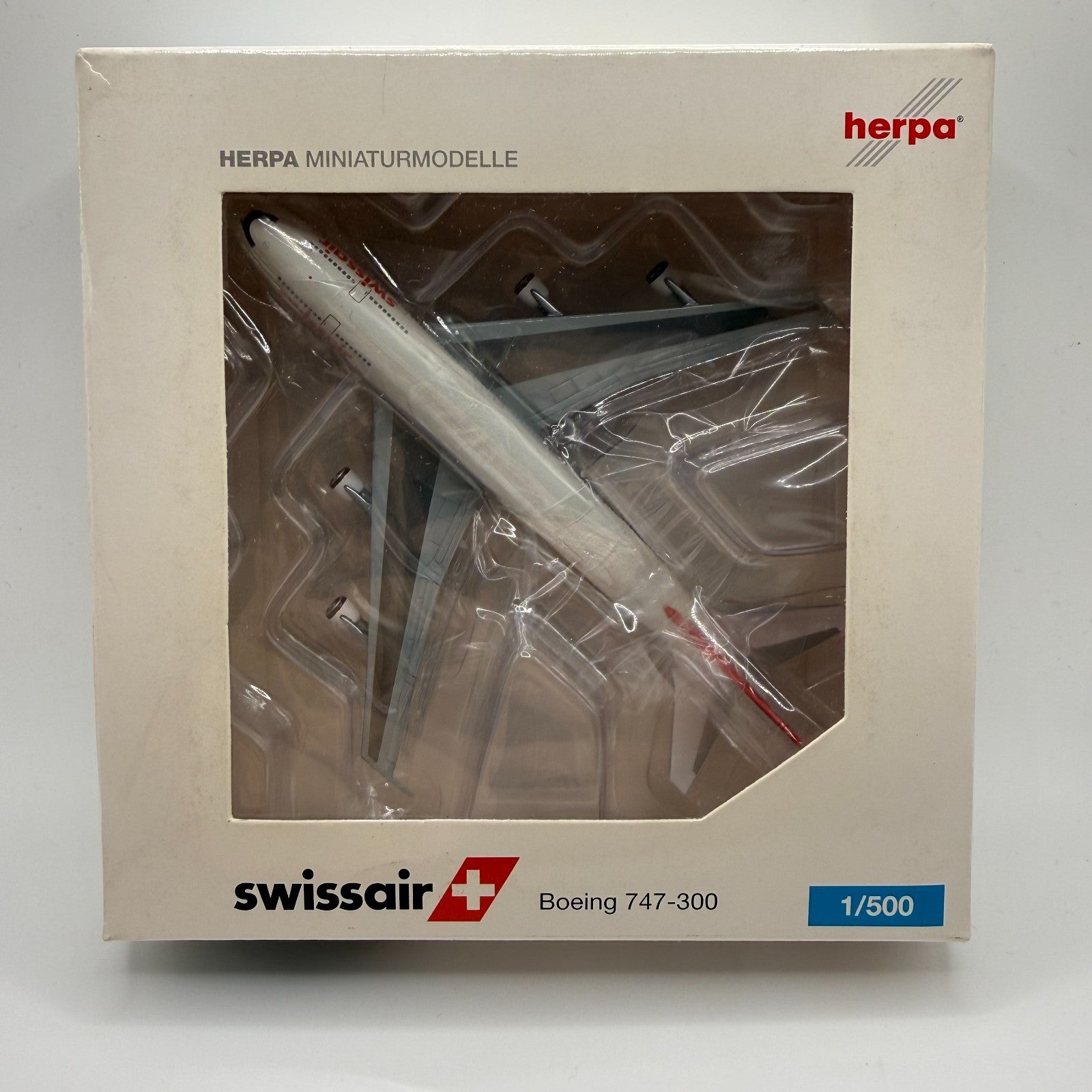 Herpa Wings 1:500 Swissair 747-300