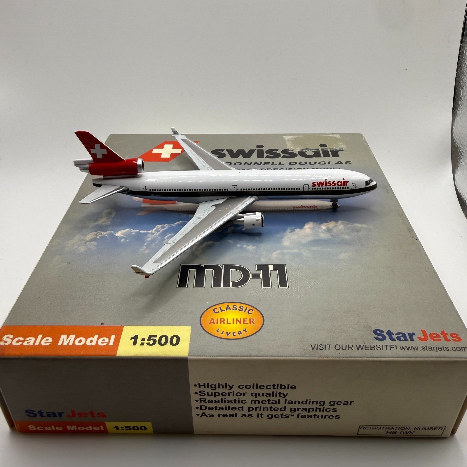 Herpa Wings / Star Jets 1:500 Swissair MD-11