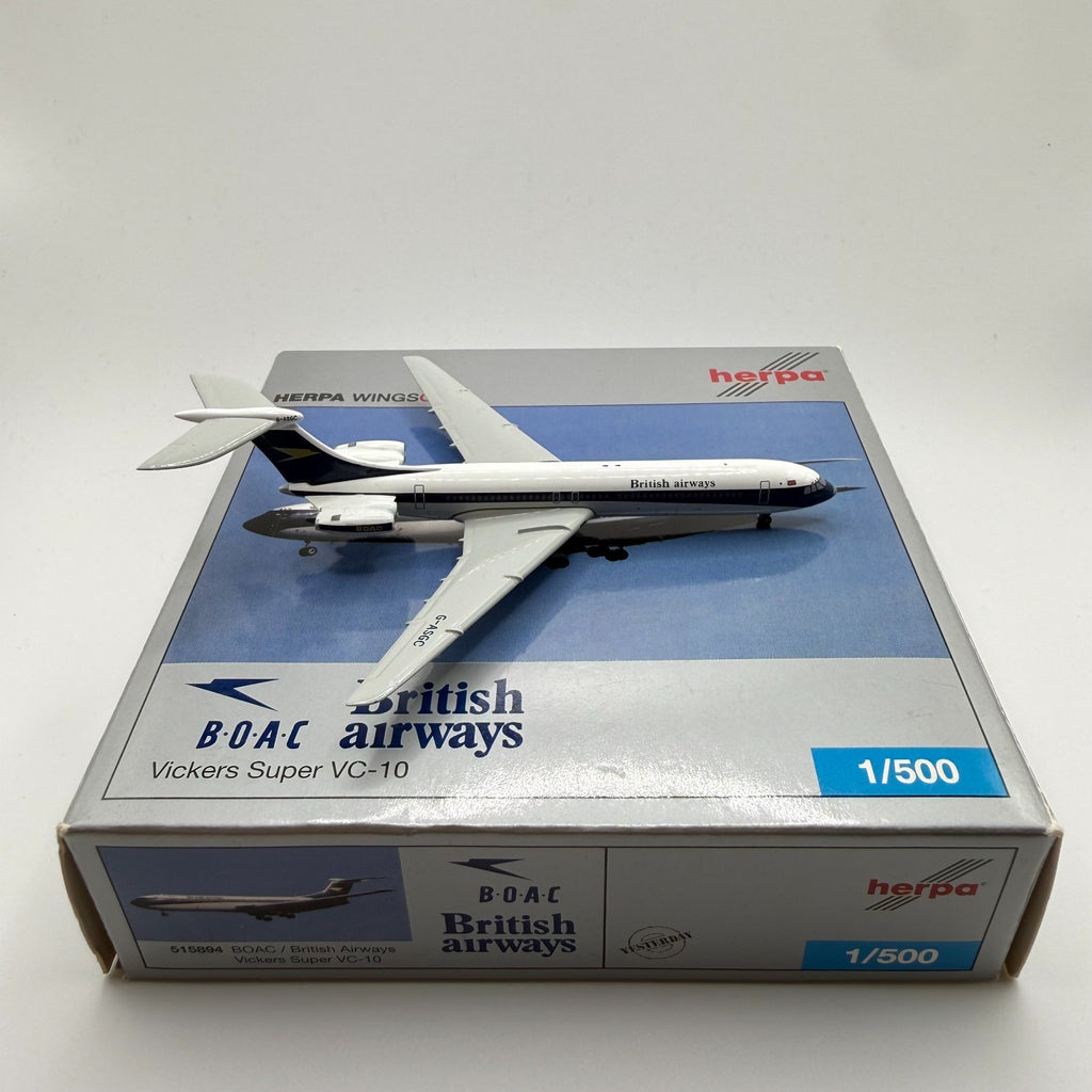 Herpa Wings 1:500 BOAC Super Vickers VC-10