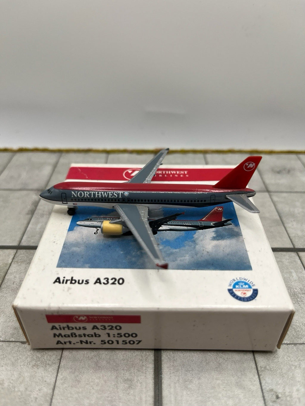 Herpa Wings 1:500 Northwest Airlines A320