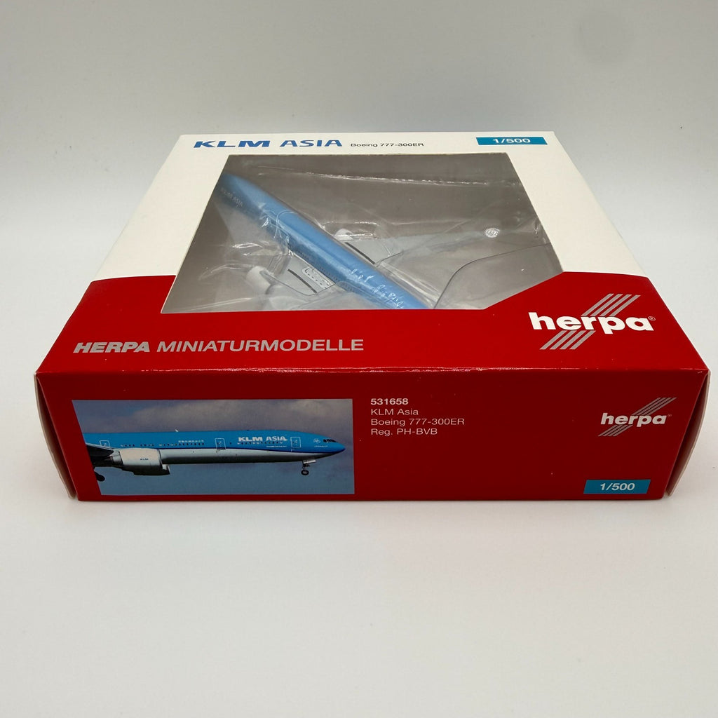 Herpa Wings 1:500 KLM Asia 777-300ER