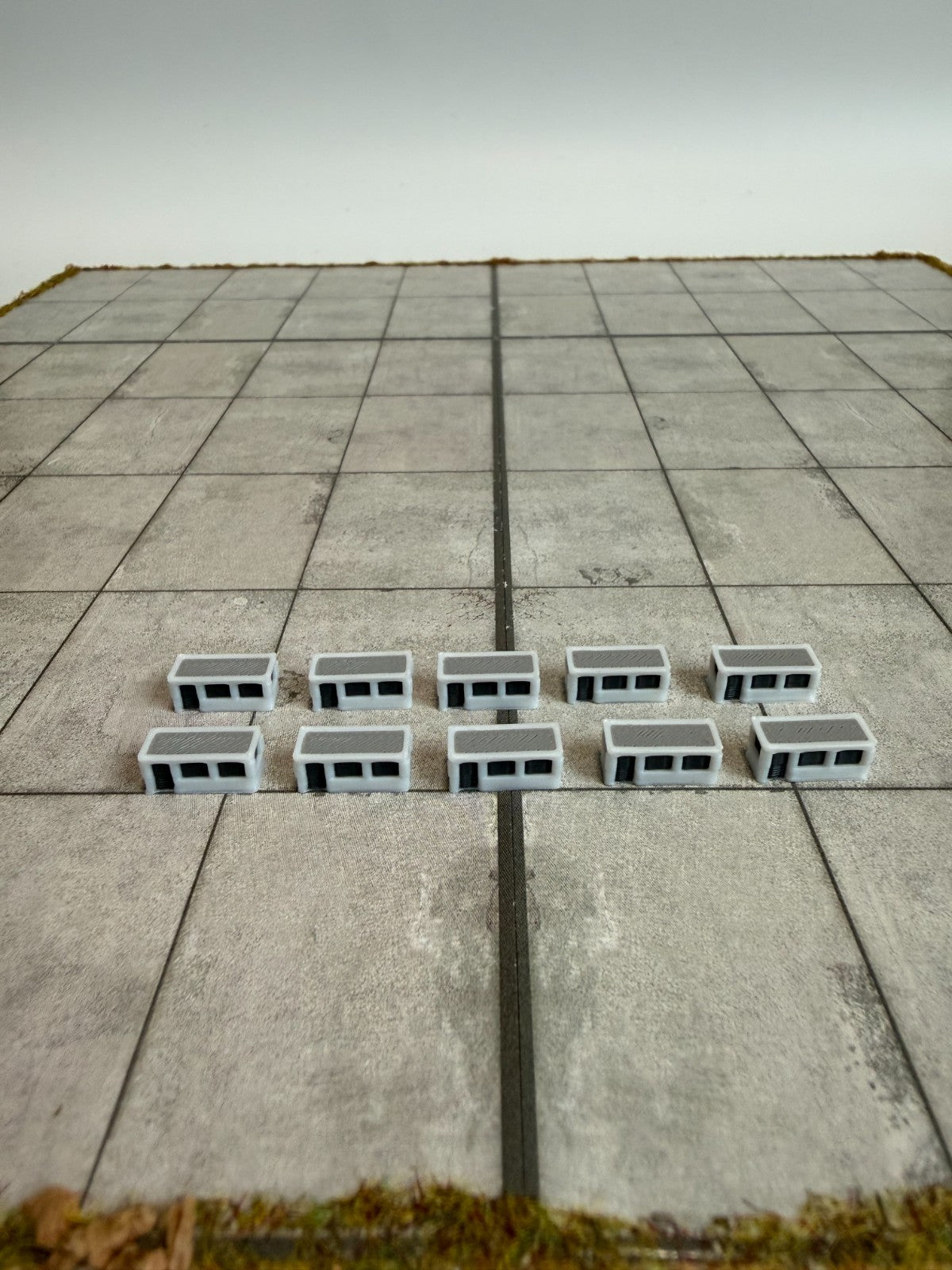 für Herpa Wings 1:500 / 1:400 10x Office Container Büro GSE / Airport Accessoire