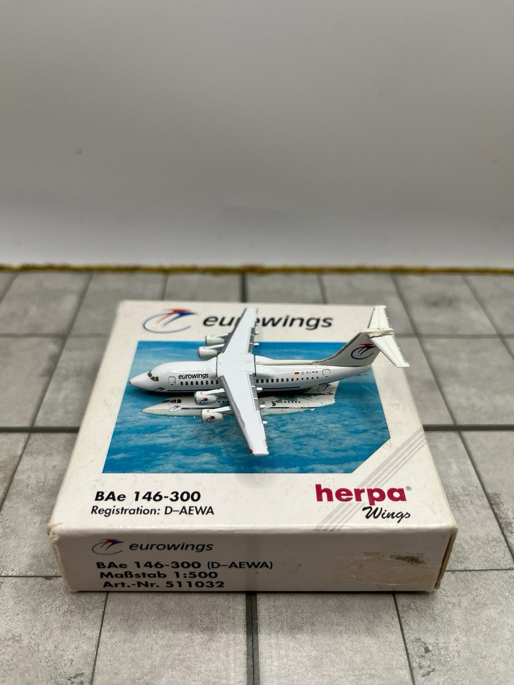 Herpa Wings 1:500 Eurowings BAe-146