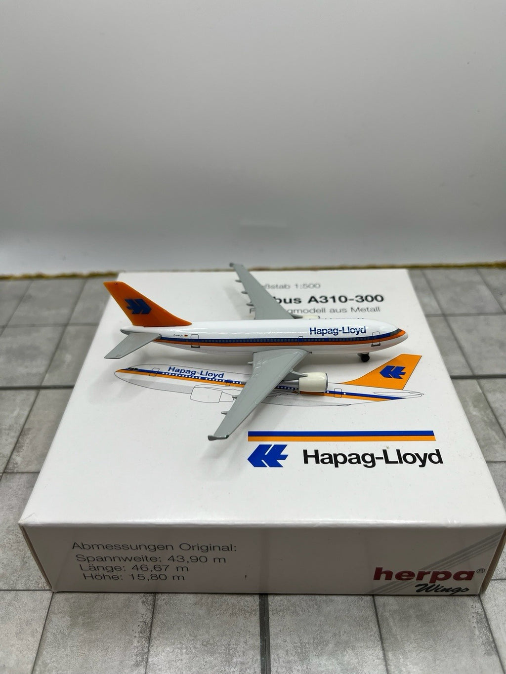 Herpa Wings 1:500 Hapag Lloyd A310