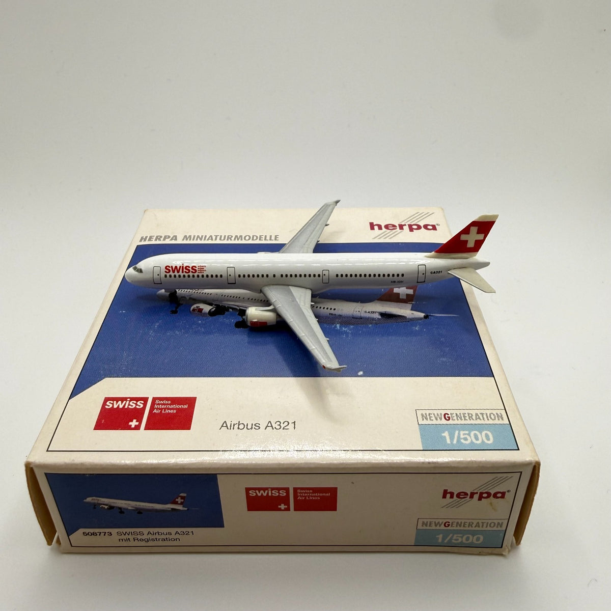 Herpa Wings 1:500 Swiss Air A321