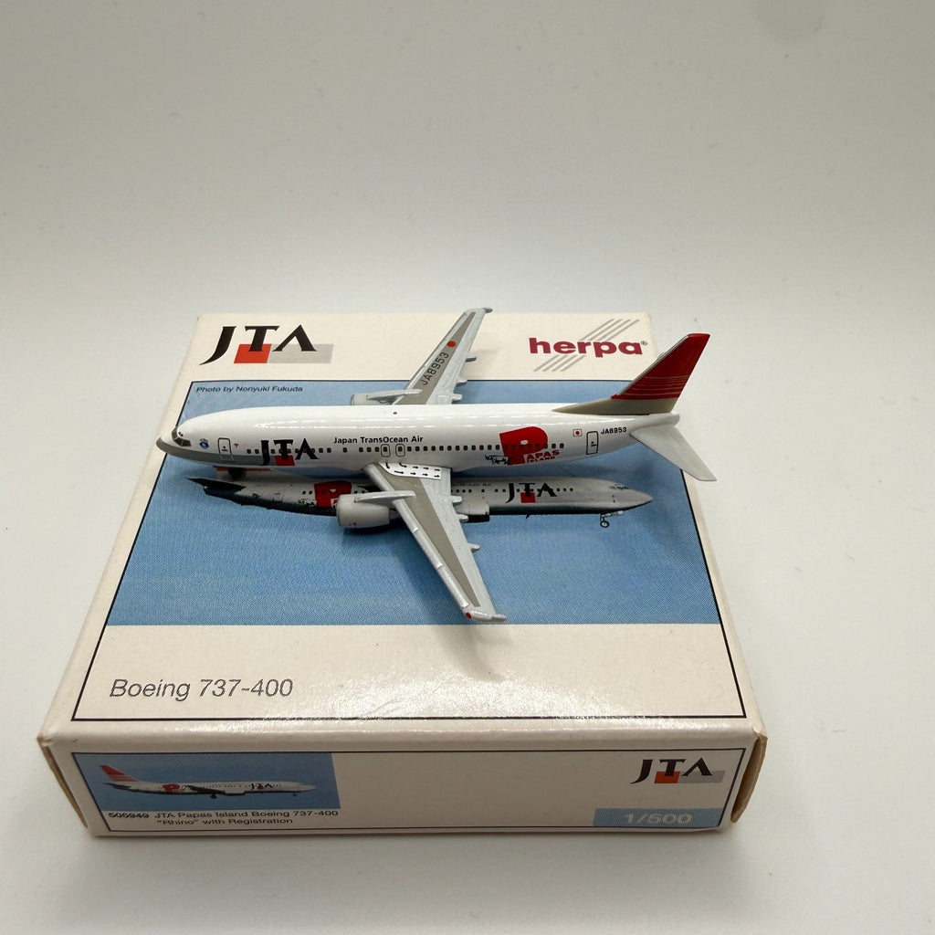 Herpa Wings 1:500 JTA Japan 737-400
