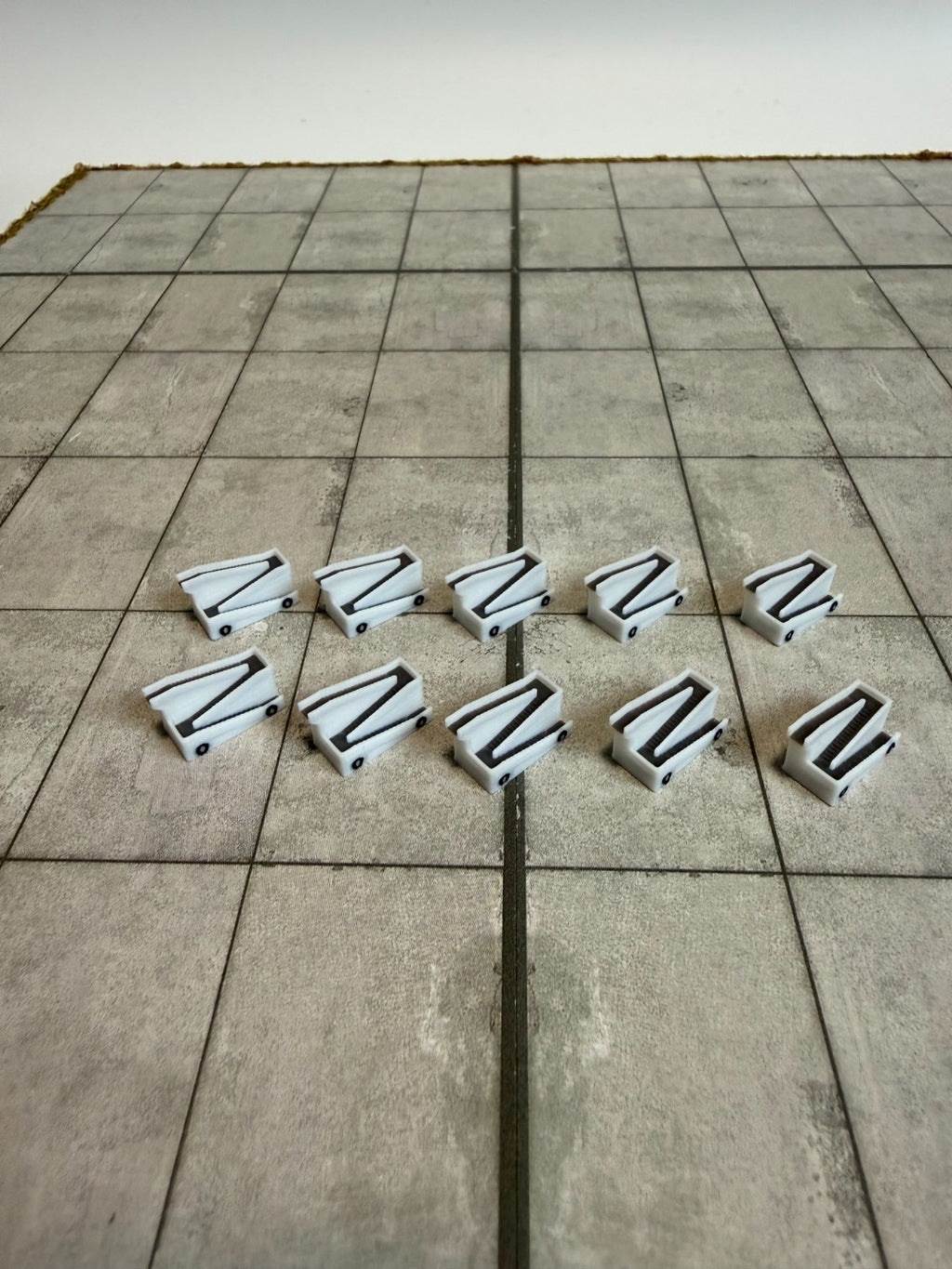 für Herpa Wings 1:500 / 1:400 10x Fluggasttreppen Stairs  GSE / Airport