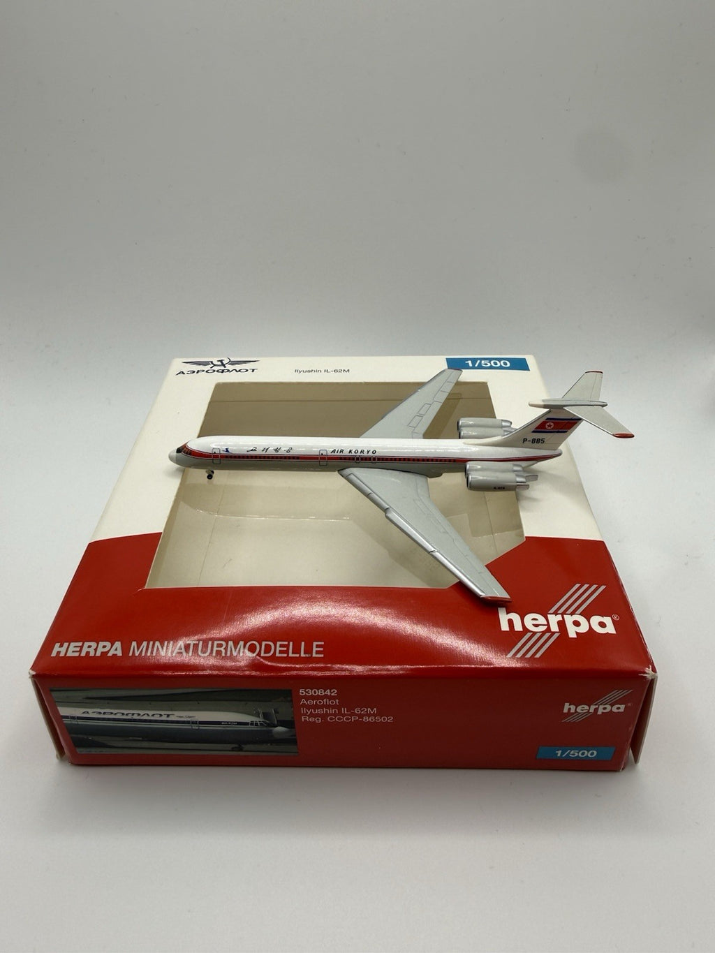 Herpa Wings 1:500 Air Koryo IL-62
