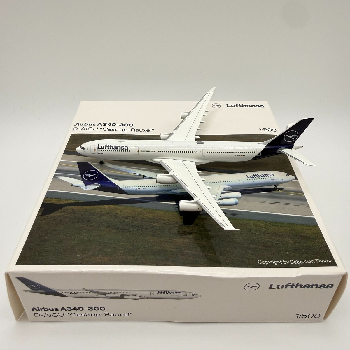 Herpa Wings 1:500 Lufthansa A340-300