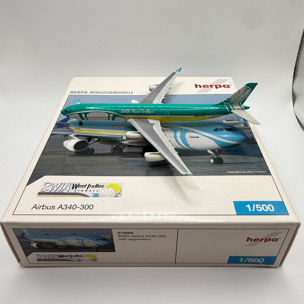 Herpa Wings 1:500 BWIA Airlines A340-300